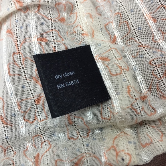 The Limited brown blazer linen satin piping beaded - Picture 8 of 8